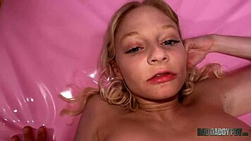 horny blonde jenna fireworks rides stepdaddy like naughty whore