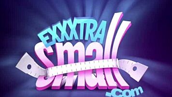 slim teen enjoys butt plug and anal fun