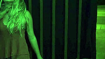 stranded teen roughly fucked outdoors with bondage