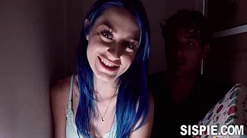 Step sis Jewelz Blu gets fucked for Christmas POV