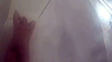 hey, check sexy blonde teen Dahlia Sky getting naughty in shower fun! 🚿