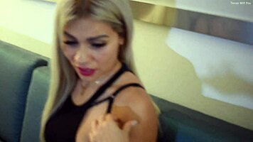 Španělská macocha nechá použít kundu a stříkat na prsa