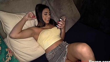 Slutty Step-Sister Demands Rough Doggystyle with Monster Cock