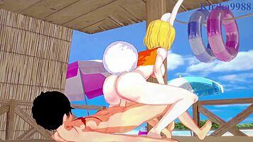 i watch yamato and carrot fuck luffy in this intense one piece hentai, creampie everywhere