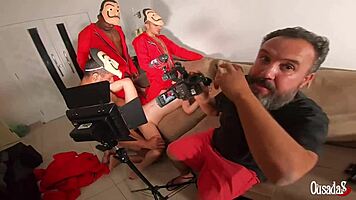 Behind Scenes With Novinha Anne Bonny And Big Bambu