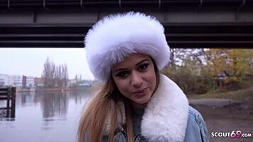 Scout picks up latina bella, rough fuck in berlin