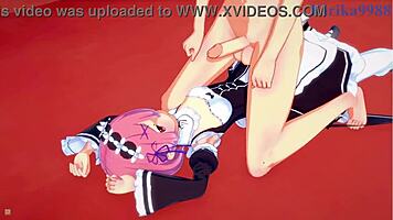 Rem And Ram And Subaru Natsuki Intense Sex - Re Zero Hentai