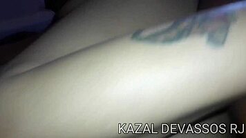 Black Guy Pounds Slut's Ass Until Her Thighs Tremble