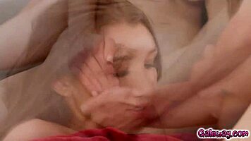 I can't stop moaning while stimulating maya woulfe's pussy on the job!