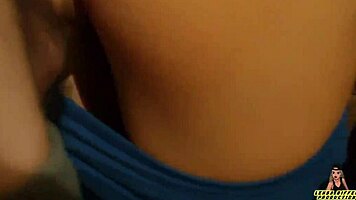 countrygirl in leggings gets fucked by big cock next to the stove