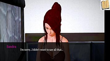 Oh wow, this anime family gets so erotic with small tits and hentai action!