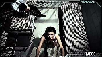 Taboo teen PRISONER RIDES and gets CUM in mouth on hidden cam.