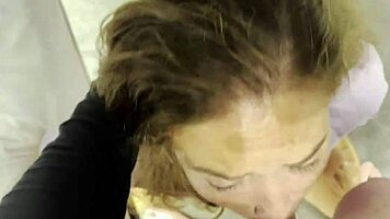 Alexa deepthroats with rough slapping!