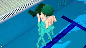 rumi usagiyama mirko tsuyu asui izuku midoriya creampie hentai