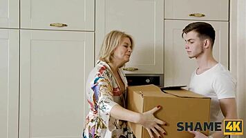 Shame4k Mature Blonde's KINKY Hookups Hidden from Hubby!