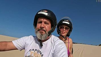 First Time Teen Fucked Outdoors On Canoa Quebrada Beach