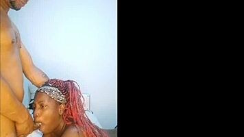 Slutty Latina Model Sucks Hardcore On Webcam