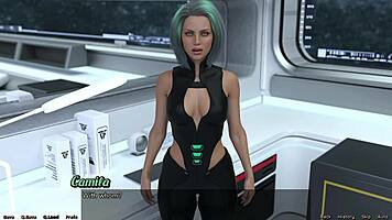 stranded in space, taking one step at a time