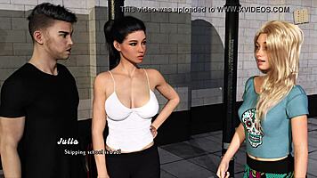 Intertwined 64 Nikki Leaves Again in 3D Anime Scene