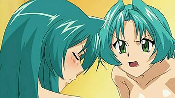 Twin Uncensored Hentai Lesbians In Group Sex With Creampie!