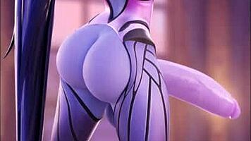 jerk off challenge - 3d futa girls phone edition metronome