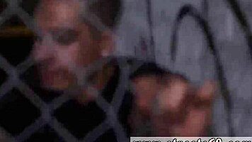 webcam teen 18+ anya olsen in rough outdoor public bondage 😈