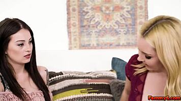 What Happens When Your Horny Stepmom Craves a Night of Lesbian Roleplay with You?