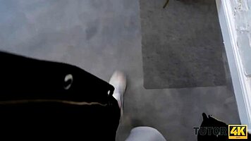 tutor4k without glasses mature tutor easily gets seduced by disciple