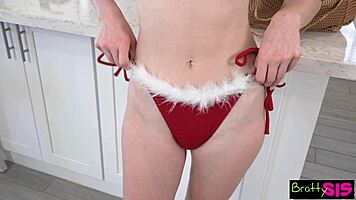 redhead bratty step-sis myra moans finds stepbro's huge hidden cock - s33 e2