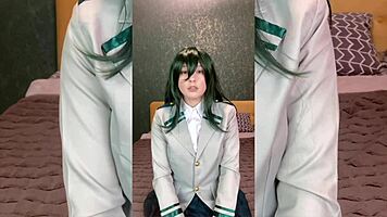 New student in ua academy controls girls minds, makes them masturbate, wet ass sex 😏