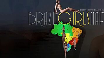 Tourist matches with beautiful Clara Lady Snow Brasil 😍