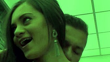 European Teen Doublepenetrated Creampied