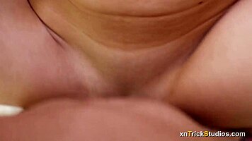 Megan Hughes gets oiled massage leading to hardcore fucking