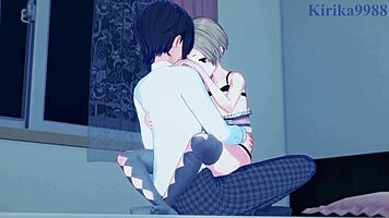 Koume Shirasaka And Hinako Kita Intense Sex - The Idolm@Ster Cinderella Girls Hentai