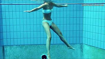 Nata The Hot Hungarian Babe Swimming