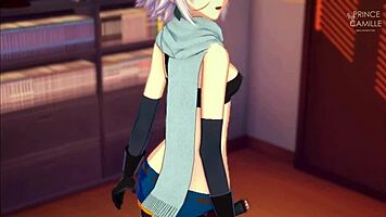 Chris Petite With Small Tits Wants Intense Sex - Konosuba