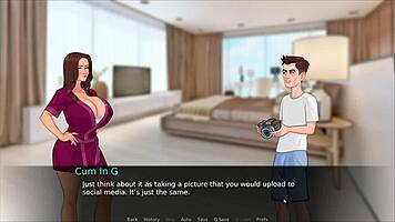 Lust Legacy Hentai Game Ep 5 Naughty Lingerie Photoshoot With Step Mom!