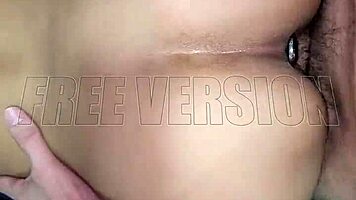 Intensely Eating Skinny Petite 18+ Mexican Girl's Vagina While She Moans and Her Asshole Gapes and Farts