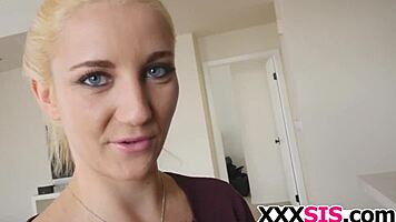 Blonde stepsis jade amber getting banged hard 😍