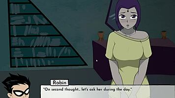 18titans part 14 - blackfire gets naughty