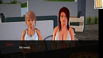 Kinky teen in my new family hentai cartoon adventure