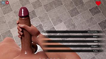 Drilling tight pussy of cookie girl while blowing trans hooker