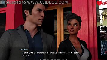 Drilling tight pussy of cookie girl while blowing trans hooker