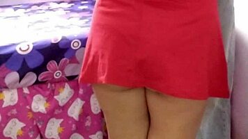 oh god, spying on my uncle fucking my sister secretly turns me on so much, watching their real homemade sex