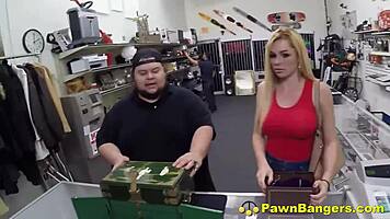 Hot Blonde Babe Skyla Novea Gets Cunt Fingered Before Doggystyle Sex