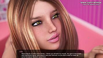 Slutty Blonde Teen 18+ Steals Boyfriend From Best Friend In Milfy City