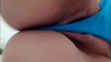 i show off my big latina ass up close