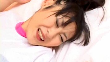 Bang my petite pussy harder, the asian teen begged in missionary.