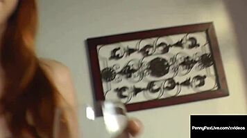 Yo, check Penny Pax milking that huge cock with her redhead charm!