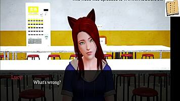 redhead teen 18+ in 3d hentai family cartoon